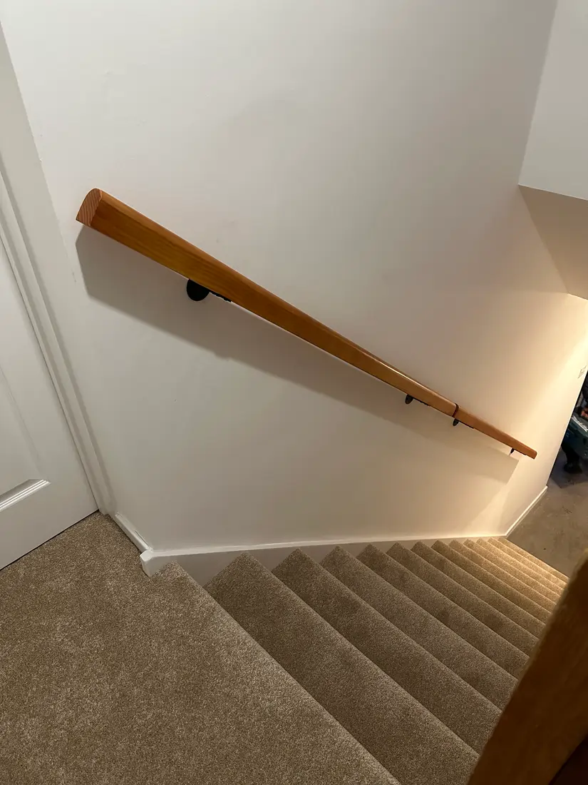 A wall banister by DH Developments in Clevedon